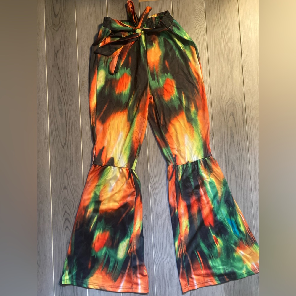 Mango flare pants